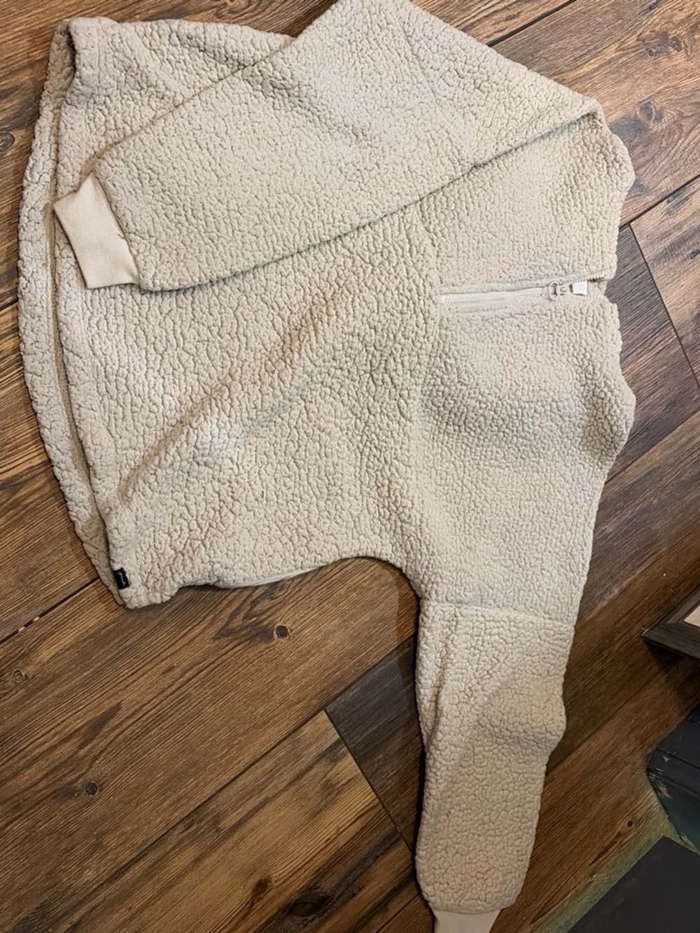 Cozy Cream Sherpa Pullover